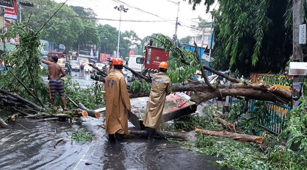 Amphan relief fund, Bengal news, MHA cyclone relief, Kolkata news, Bengal news, Indian express news