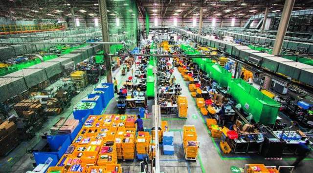 According to the Index of Industrial Production (IIP) data, manufacturing sector output posted a decline of 0.6 per cent. (File)