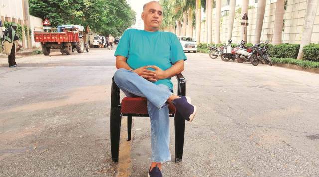 Surat city BJP vice-president P V S Sarma. (Express Photo)