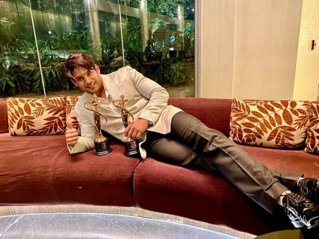 sidharth shukla, Gold Glam and Style Awards