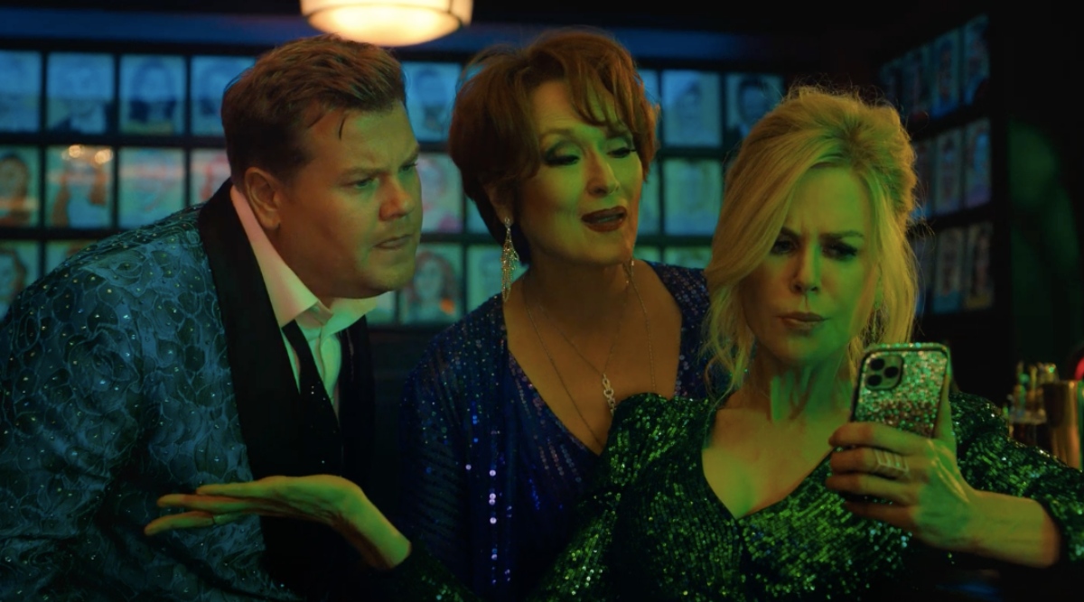 The Prom Trailer Meryl Streep Nicole Kidman And James Corden Spread Holiday Cheer Entertainment News The Indian Express