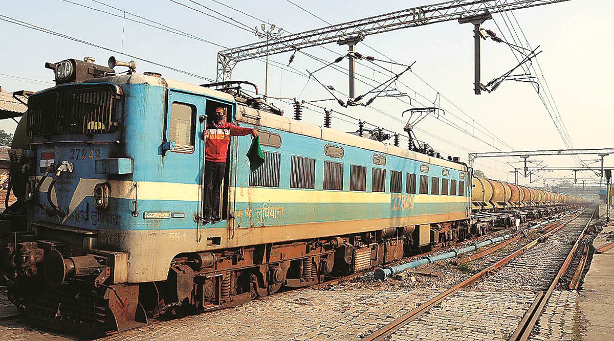 Two months on, passenger and freight trains back on track in Punjab | India  News,The Indian Express