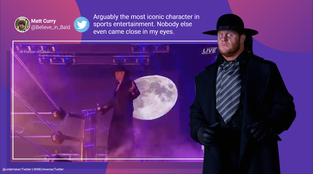 My Time Has Come The Undertaker Bids Farewell To Wwe Here Is How Netizens Reacted Trending News The Indian Express