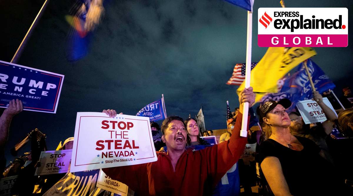 donald trump, donald trump us elections, donald trump us election results, joe biden, us elections 2020, us elections 2020 result, indian express