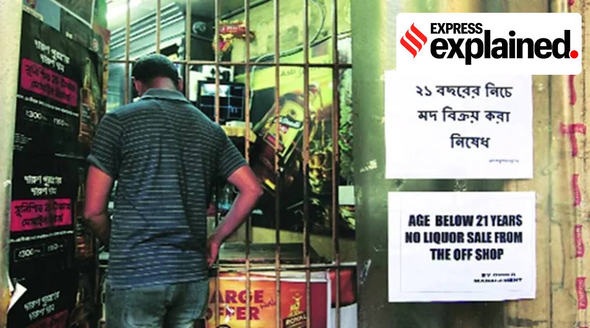 The West Bengal government is saying that the new policy will help the government fight illicit sale of liquor.(Express photo by Partha Paul/File)
