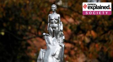 Mary Wollstonecraft, Mother of feminism, Mary Wollstonecraft statue, Mary Wollstonecraft statue controversy, Maggi Hambling, express explained, indian express, who was Mary Wollstonecraft