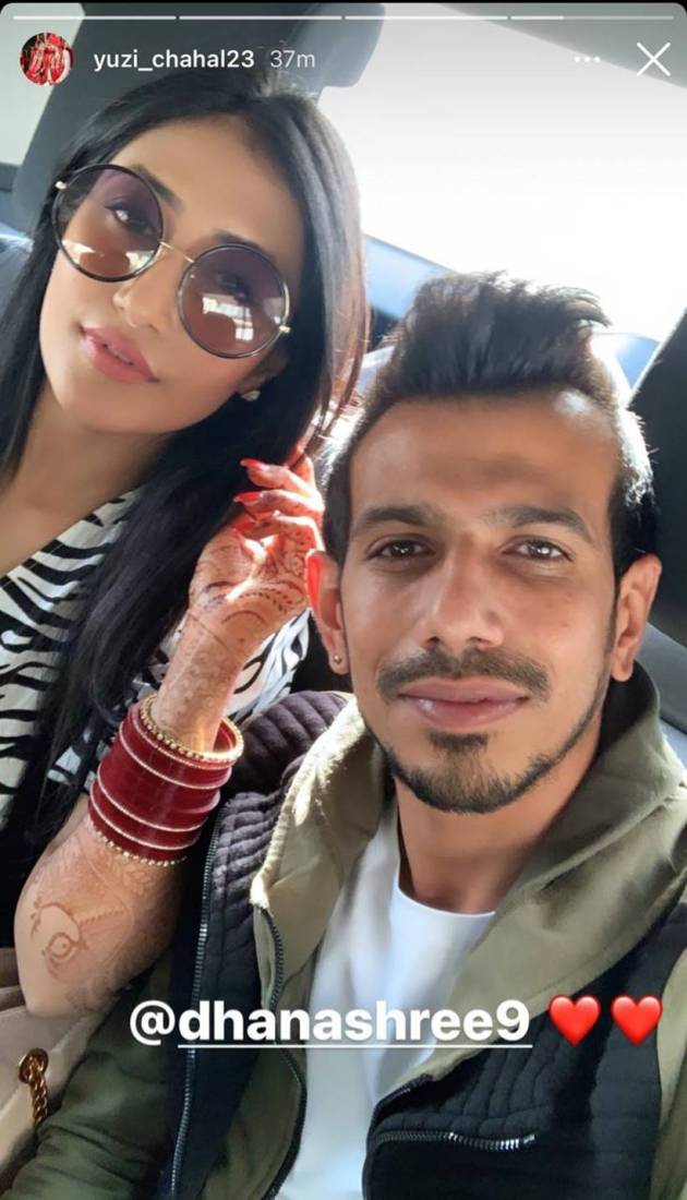 dhanashree verma with yuzvendra chahal photos