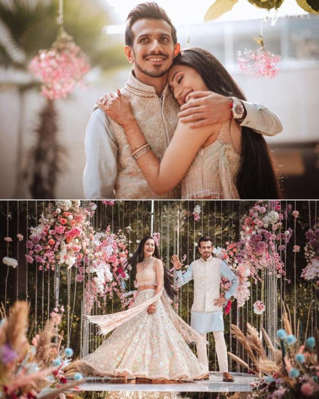 dhanashree yuzvendra engagement pics