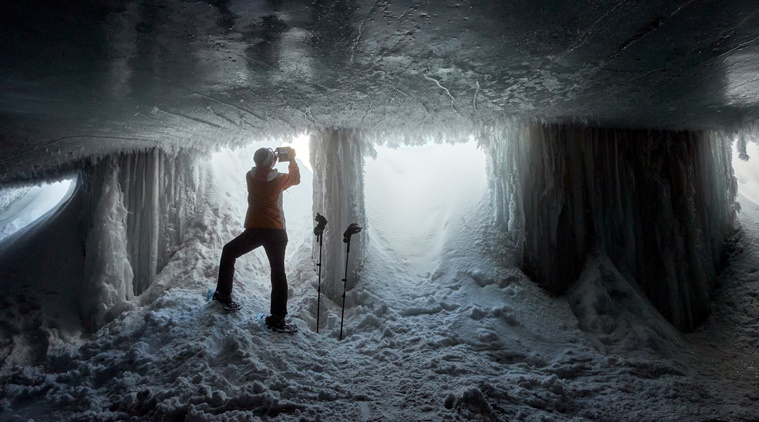 Naturally formed ‘ice cathedral’ in Swiss Alps is now open to visitors ...