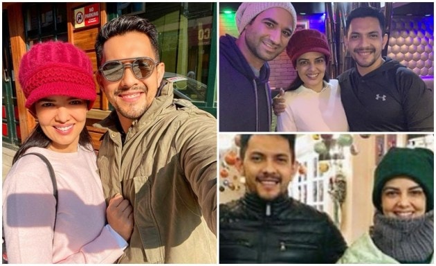 Aditya Narayan and Shweta Agarwal Kashmir honeymoon photos