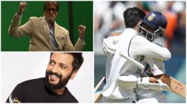 amitabh bachchan, riteish deshmukh, venkatesh daggubati on india win in test match
