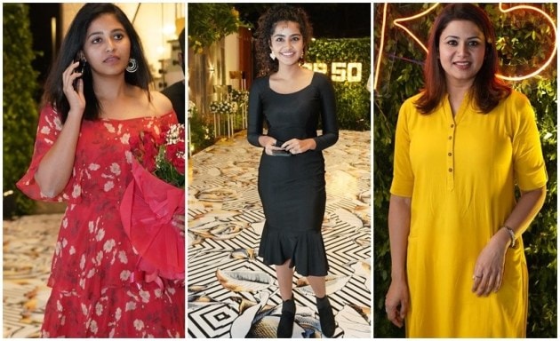 Anjali, Anupama Parameswaran and Sangeetha