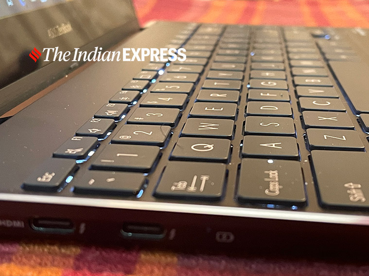 Asus ZenBook Flip S, precio de Asus ZenBook Flip S en India, revisión de Asus ZenBook Flip S, especificaciones de Asus ZenBook Flip S, las mejores computadoras portátiles con procesadores de 11a generación de Intel 