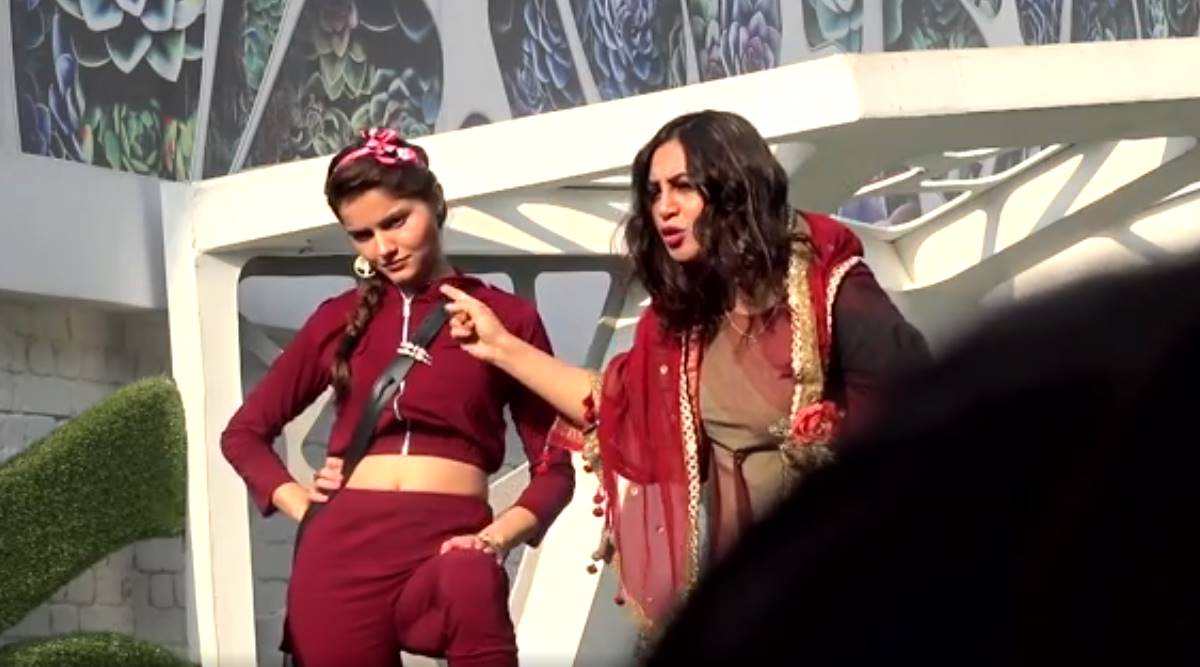 Bigg Boss 14 Rubina Dilaik Arshi Khan