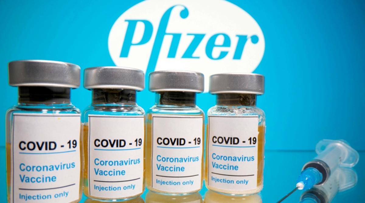 Pfizer covid vaccine, Coronavirus vaccine, US panel endorses Pfizer, US panel covid vaccine, US covid cases, World news, Indian express