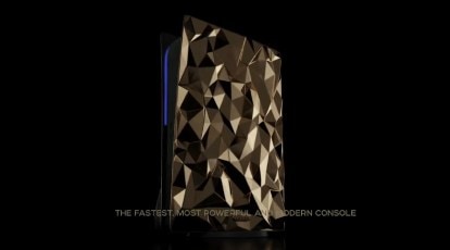 This limited-edition Sony PS5 is made from 20 kg gold and here's