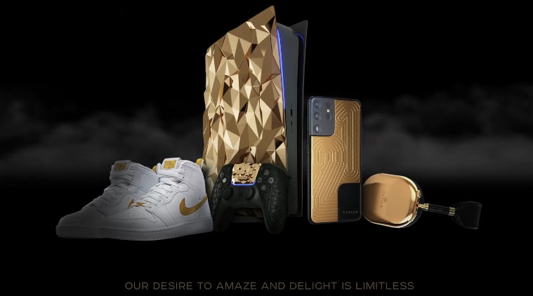 Caviar Brand Unveils PS5 Limited Edition With 20 Kilos of Pure Gold