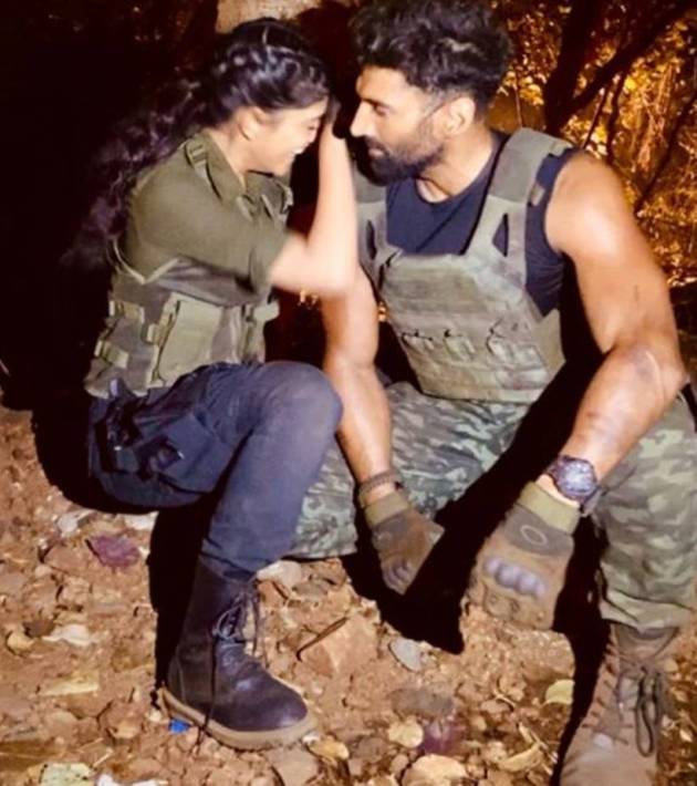 sanjana sanghi wraps om film