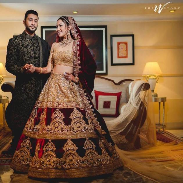 gauahar khan reception