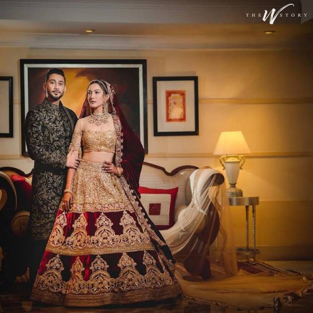 gauahar khan reception photos