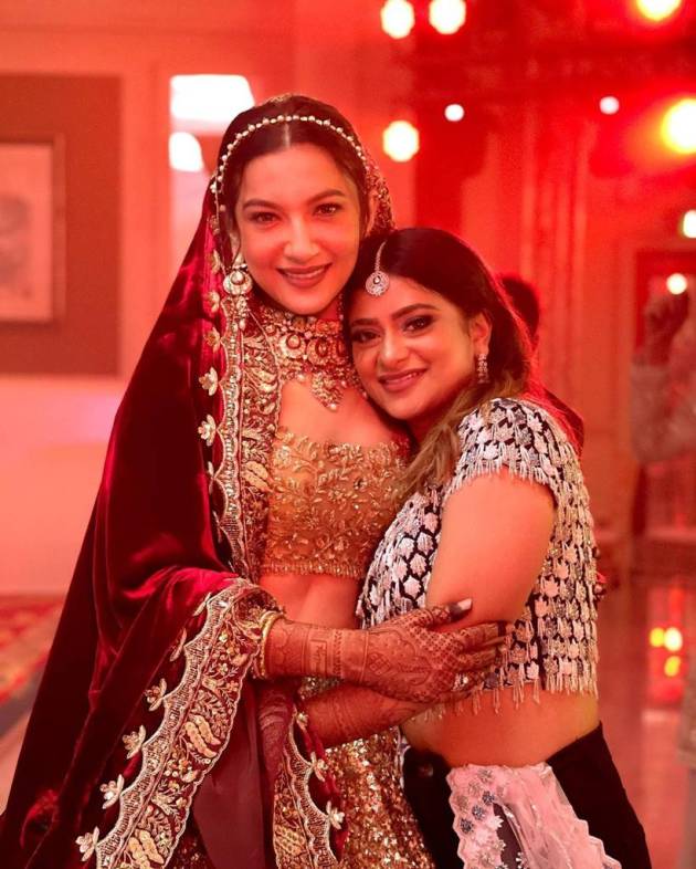 gauahar khan with anam darbar