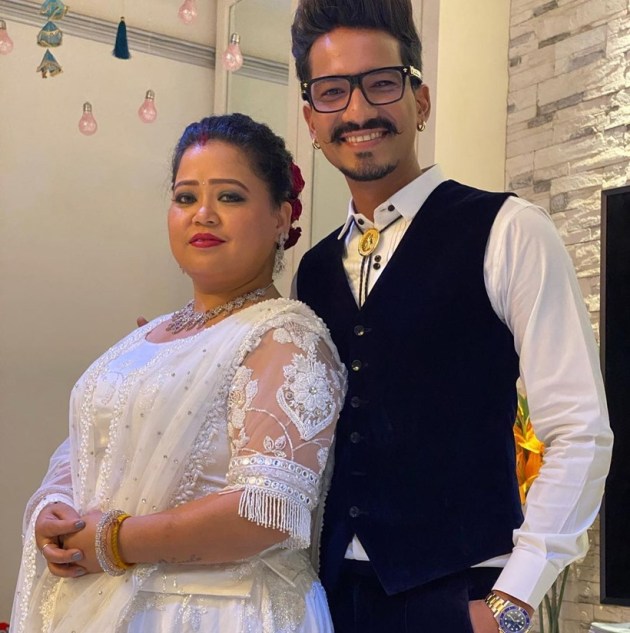 Bharti Singh And Haarsh Limbachiyaa Celebrate 3rd Wedding Anniversary Entertainment Gallery