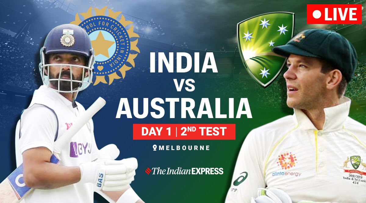 India vs Australia, 2nd Test Day 1 Highlights India trail by 159 runs Cricket News