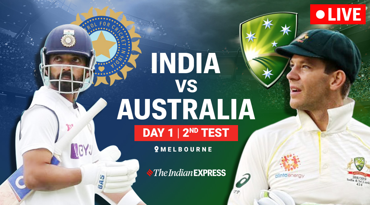 australia vs india 2nd test 2020