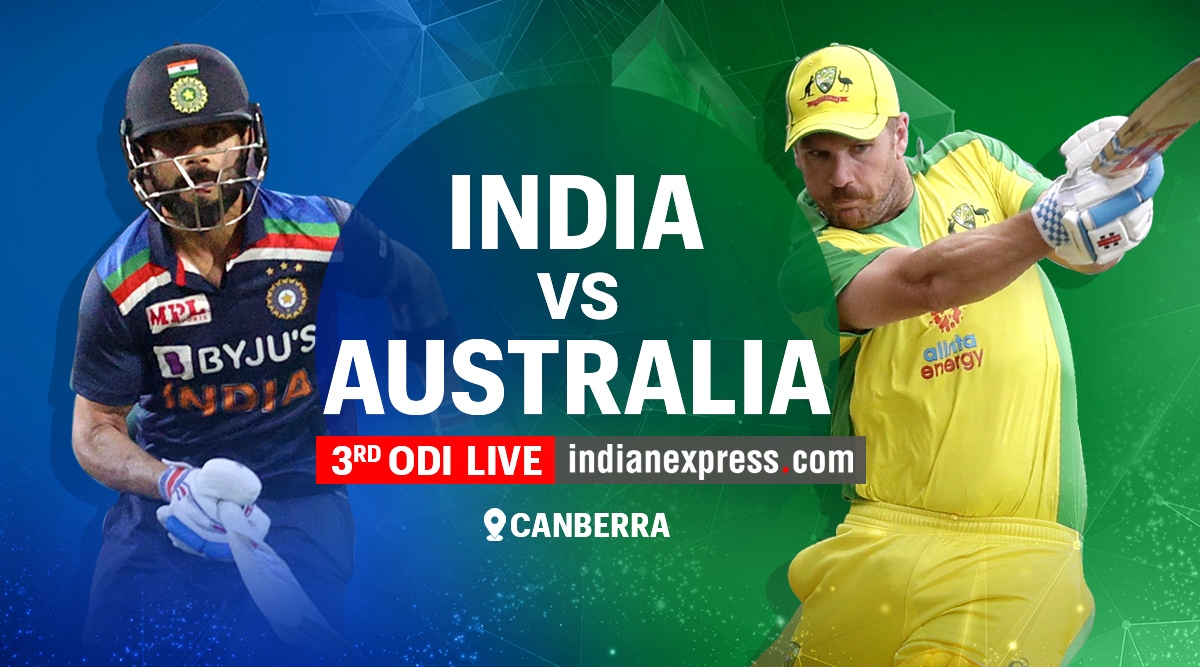 India vs Australia 3rd ODI Highlights How Kohli & Co. won Canberra ODI