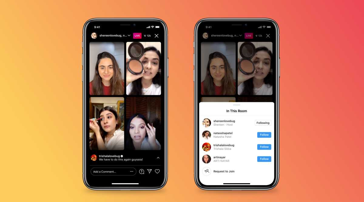 Instagram 'Live Rooms' rolls out for India: Now add three more people to your live | Technology News,The Indian Express