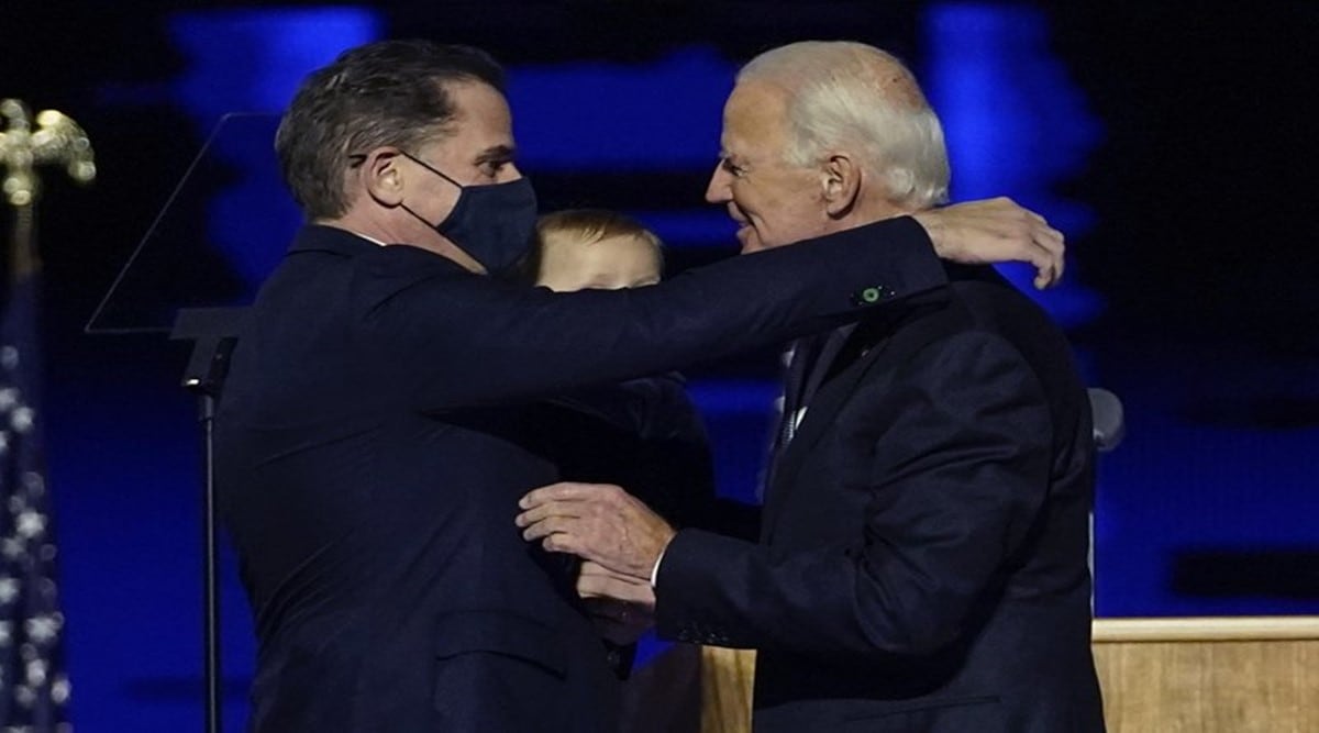 Hunter Biden, Finance investigation, Joe accusations, Joe Biden, Federal Investigation Agency, US President Donald Trump, Doug Jones, tax fraud, Robert Mueller, Ivanka Trump, US justice department, Indian Express News, Indian Express