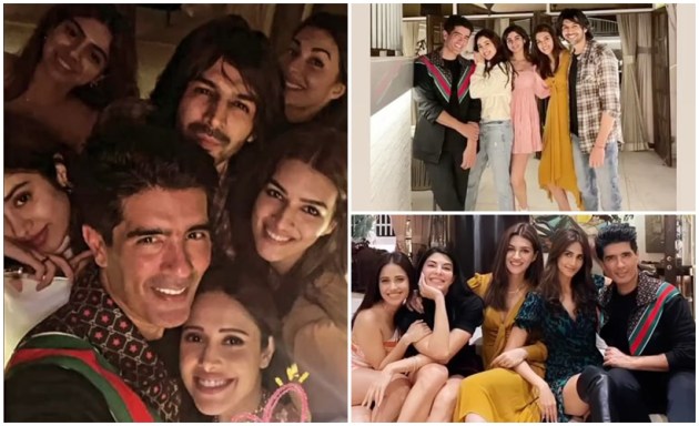 Janhvi, Khushi Kapoor, Jacqueline, Kriti Sanon, Kartik, Vaani and Nushrratt, Manish Malhotra