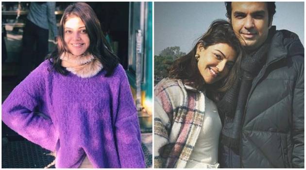 kajal aggarwal with gautam kitchlu