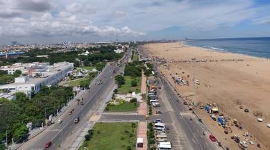 Marina beach, Chennai beach
