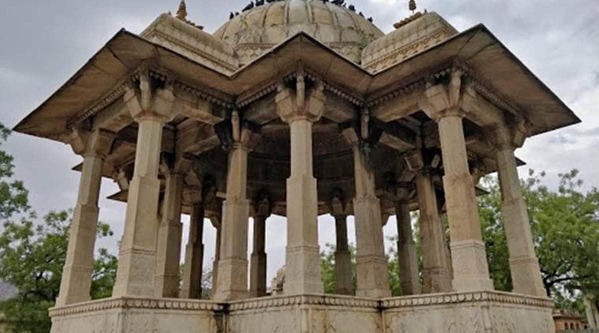 Rajasthan’s Maharaniyon ki Chhatriyan, Maharaniyon ki Chhatriyan, history of Maharaniyon ki Chhatriyan, parenting, indian express news