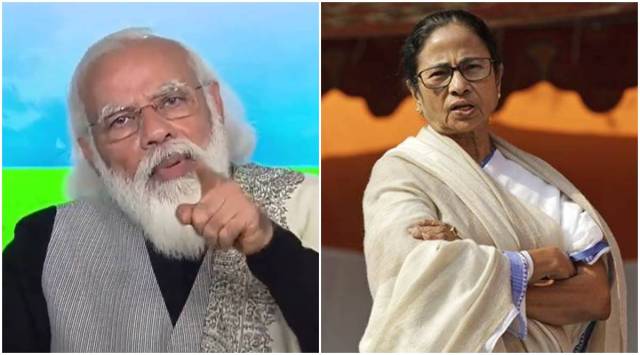 Narendra Modi, Mamata Banerjee, Modi-Mamata, Modi on Bengal government, Modi on farm laws, bengal farmers, Mamata Banerjee-PM KISAn scheme, Bengal news, India news, Indian express