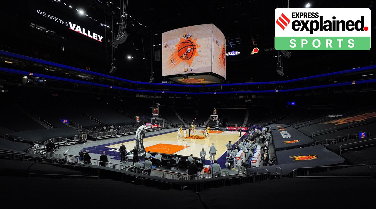 NBA, NBA season, NBA matches, NBA Lakers, NBA bubble, NBA Covid guidelines, NBA injured players, NBA injuries, Indian Express