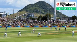 New Zealand vs Pakistan, NZ vs PAK, NZ PAK test match, NZ PAK test score, New Zealand Test win, Indian Express