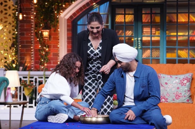 Neha Kakkar, Rohanpreet Singh, The Kapil Sharma Show