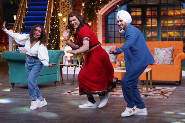 Neha Kakkar, Rohanpreet Singh, The Kapil Sharma Show
