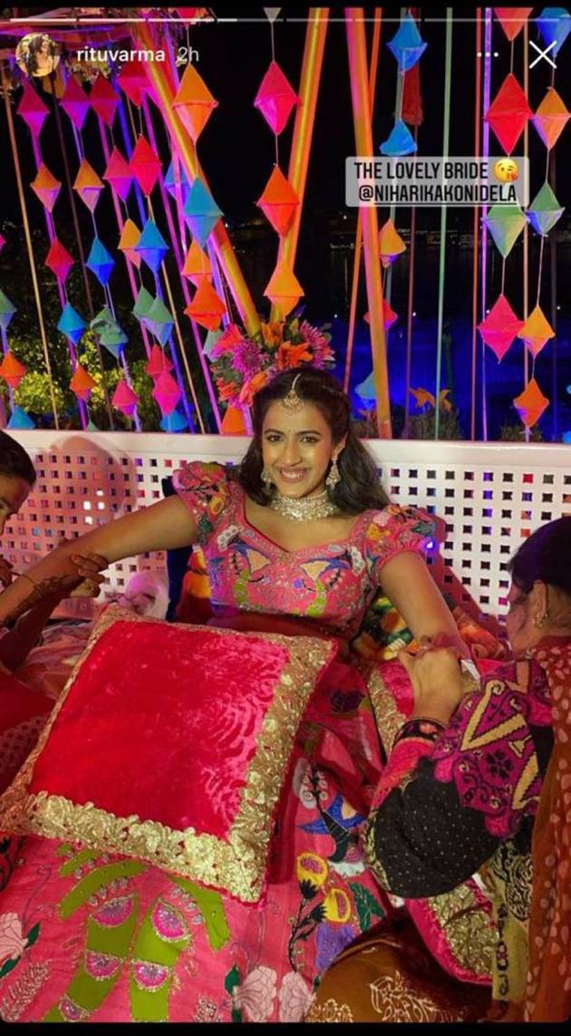 niharika konidela mehendi ceremony