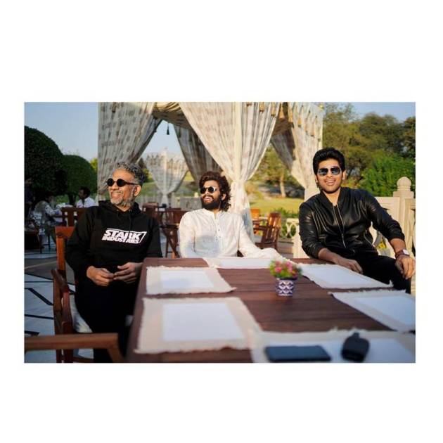 allu arjun with allu arvind