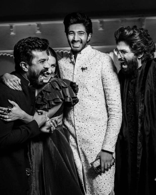 ram charan with allu arjun