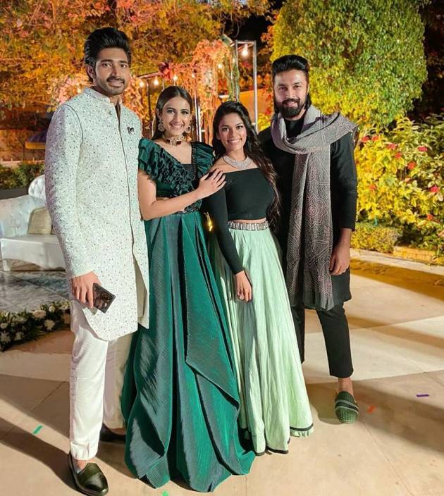 niharika konidela with chaitanya JV