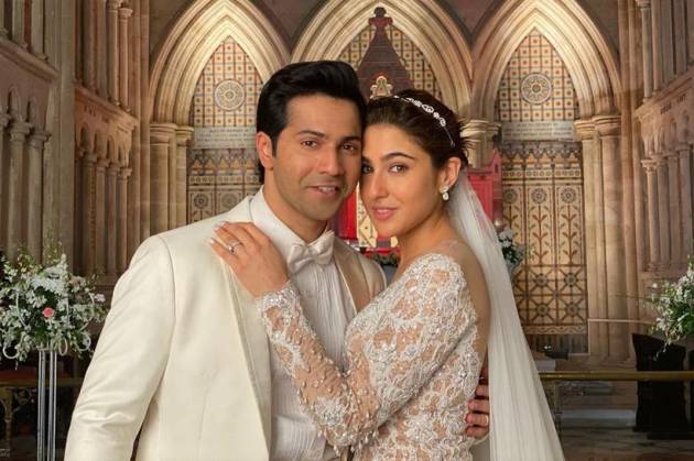 varun dhawan with sara ali khan