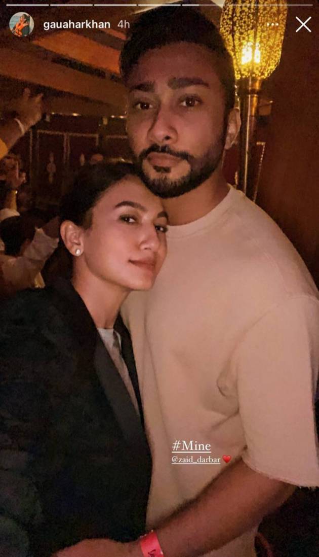 gayahar khan with zaid darbar