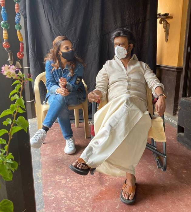 rajinikanth shoot photos