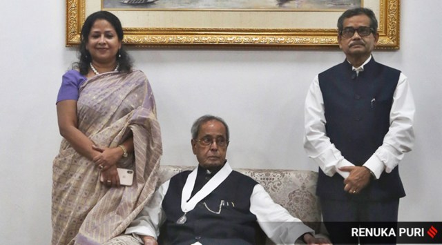 The former president and long-time Congress leader died on August 31 at the age of 84, following COVID-19 complications.(Express Photo by Renuka Puri)