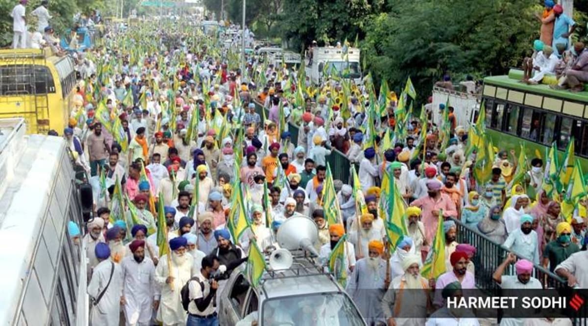Punjab farmers protest, Punjab farmers, farm laws protest