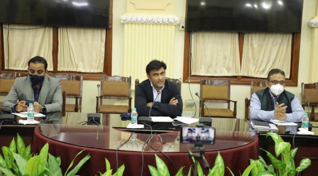 Karnataka Health and Medical Education Minister K Sudhakar. (File)